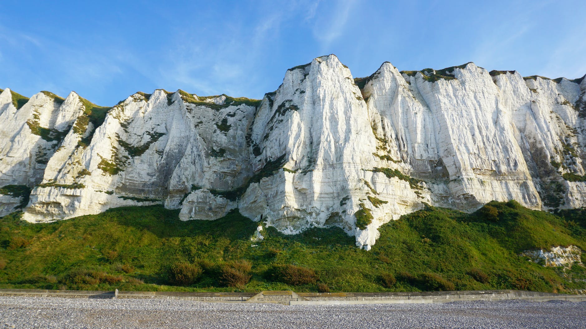 white cliffs of dover in england